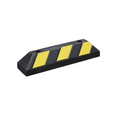 Tope Vehicular Para Estacionamiento Accesspro AC-55Tv/55Cm/Negro-Amarillo