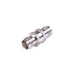 Adaptador Barril En Linea De Conector Tnc Hembra A Tnc Hembra RF Industries, Niquel/Oro/Teflon, Rft-1225