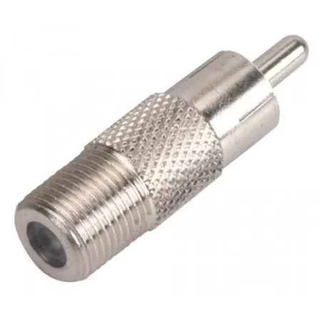 Adaptador Con Conector Hembra Rca A Macho Tipo F Steren 200-045 De Rosca