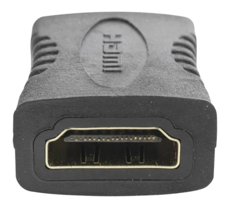 Adaptador HDMI Hembra – Hembra Epcom HD-Mif, Color Negro