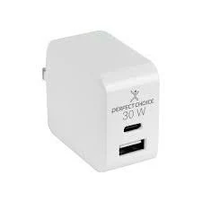 Cargador Para Auto Perfect Choice Pc-240778, 12V, 2 Puertos USB 2.0, Negro