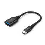 Adaptador USB Otg C A 1 USB 3.0 Gigatech Tc-Split Y Puerto De Carga Tipo C