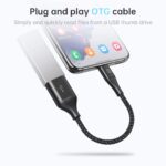 Adaptador USB Otg C A 1 USB 3.0 Gigatech Tc-Split Y Puerto De Carga Tipo C