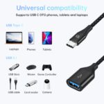 Adaptador USB Otg C A 1 USB 3.0 Gigatech Tc-Split Y Puerto De Carga Tipo C