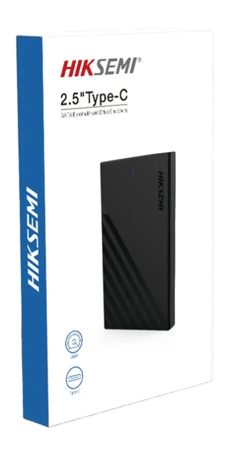 Adaptador De Disco Duro 2.5″ Hiksemi Hs-Hub-Mhc201/2.5, SATA Iii, Cable USB-A A Tipo C, Adaptador Tipo C A C, Velocidad USB 3.1