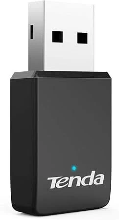 T/Red Inalambrica USB 2.0 Tenda U9 Ac650/Color Negro