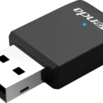 T/Red Inalambrica USB 2.0 Tenda U9 Ac650/Color Negro
