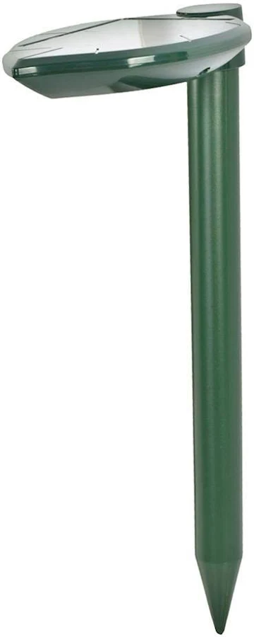 AHUYENTADOR SOLAR DE SERPIENTES Y TOPOS/36X18X10CM/PLASTICO/COLOR VERDE/SNAKETRONIC