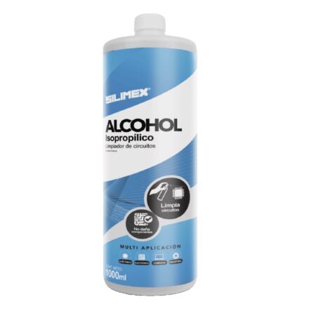 Alcohol Isopropílico Silimex Alcohol Iso, Azul, Alcohol Isopropilico, 1 Lt