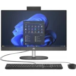 AIO HP Proone 245 G10 23.8" AMD Ryzen 5 7520U 2.80Ghz/8Gb/512Gb SSD/Win 11 Home/Color Negro, 9E3C5Laabm