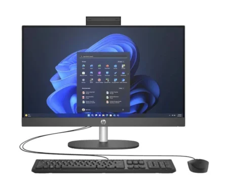 AIO HP Proone 245 G10 23.8″ AMD Ryzen 5 7520U 2.80Ghz/8Gb/512Gb SSD/Win 11 Home/Color Negro, 9E3C5Laabm