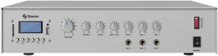 AMPLIFICADOR DE AUDIO DE 210 W BLUETOOTH AMP-211SD 5 CANALES/150 W