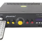 AMPLIFICADOR DE AUDIO MITZU PA-620USB CON PANTALLA LCD/COLOR NEGRO