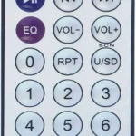 AMPLIFICADOR DE AUDIO MITZU PA-620USB CON PANTALLA LCD/COLOR NEGRO