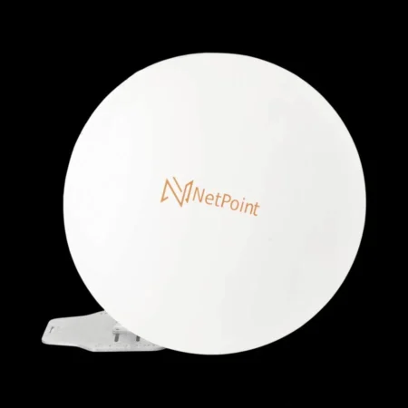 Antena De Parabola Profunda Netpoint Npx3Gen3/Blindada/Con Supresion Al Ruido De 4Ft/4.9-6.4Ghz/Conectores N-Hembra/Montaje Con Alineacion Milimetrica