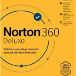 Antivirus Norton 360 Deluxe Total Security, 5 Dispositivos, 1 Año, Caja, 21414709