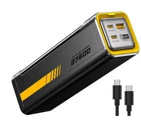 POWER BANK AOHI AOHI-6503001 FUTURE STARSHIP 27600MAH/ENTRADA TIPO-C/COLOR NEGRO