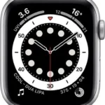 Apple Watch Series 6 OLED 44 mm Digital 368 x 448 Pixeles Pantalla táctil Gris Wifi GPS (satélite)