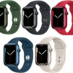 Apple Watch Series 7 OLED 45 mm Digital Pantalla táctil Verde Wifi GPS (satélite)