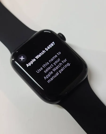 Apple Watch Series 7 OLED 45 mm Digital 396 x 484 Pixeles Pantalla táctil 4G Negro Wifi GPS (satélite)