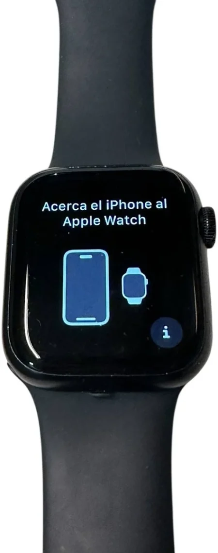 Apple Watch Series 7 OLED 41 mm Digital 352 x 430 Pixeles Pantalla táctil 4G Grafito Wifi GPS (satélite)