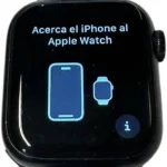 Apple Watch Series 7 OLED 41 mm Digital Pantalla táctil Negro Wifi GPS (satélite)