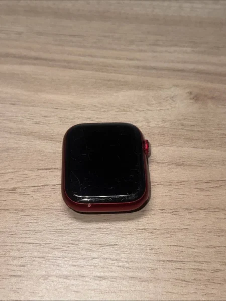 Apple Watch Series 7 OLED 45 mm Digital Pantalla táctil Rojo Wifi GPS (satélite)