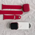 Apple Watch Series 7 OLED 41 mm Digital Pantalla táctil Rojo Wifi GPS (satélite)