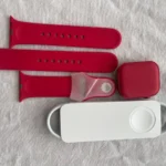 Apple Watch Series 7 OLED 41 mm Digital Pantalla táctil Rojo Wifi GPS (satélite)