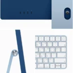 Apple iMac Apple M 61 cm (24″) 4480 x 2520 Pixeles 8 GB 512 GB SSD PC todo en uno macOS Big Sur Wi-Fi 6 (802.11ax) Azul