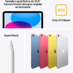 Apple iPad Air 256 GB 27.7 cm (10.9″) Wi-Fi 6 (802.11ax) iOS 14 Rosa dorado