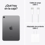 Apple iPad mini 256 GB 21.1 cm (8.3″) Wi-Fi 6 (802.11ax) iPadOS 15 Gris