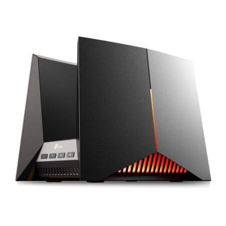 Router Inalambrico Tp-Link Archer Ge800 Gaming 2.4/5/6Ghz/Triple Banda/6Xrj-45/Wi-Fi 7/Mu-MIMO Firewall/8 Antenas Internas/11.52Gbit/S