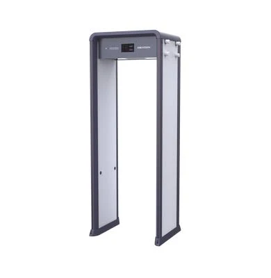 Arco Detector De Metales De 33 Zonas Hikvision Isd-Smg533L Con Pantalla LCD De 7″/Conteo De Personas Y Alarmas/Ajuste De Sensibilidad E Interferencias