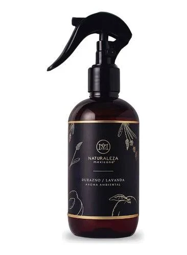 Aroma Ambiental Durazno-Lavanda 250Ml Premium Naturaleza Mexicana, 91519