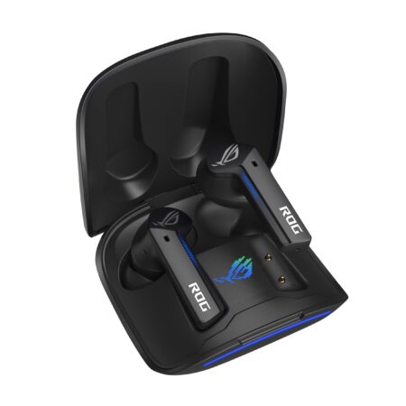 Audifonos Inalambricos C/Microfono ASUS R55Es Rog Cetra Tws Speednova/Wht/Bluetooth/Gamer/Iluminacion Rgb/Cancelacion De Ruido/Color Blanco