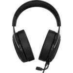Diadema Audifono C/Microfono Gamer Hs60 Haptic, Alambrico, USB 2.0, Corsair Ca-9011228-Na, Color Negro (Openbox)