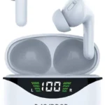 Audifonos Inalambrico Backdrop Tws-3B/Bluetooth/Control Tactil/Caja De Carga Con Pantalla/10M/Color Blanco
