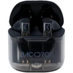Audifonos Inalambricos Backdrop Tws-4/Bluetooth/Transparentes/10M/Tactil Color Negro