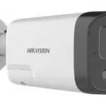 Camara Bala Turbohd Hikvision Ds-2Ce17K0T-Lts 5Mpx/Lente 3.6 Mm/40 Mts Ir Exir + 40 Mts Luz Blanca/Microfono Y Bocina Integrado/Exterior IP67/Dwdr/Audio Bidireccional+Dual Light+Colorvu
