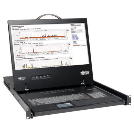 Netcontroller 8-Port 1U Rack-Mo Unt Console Kvm Switch With 19-In.
