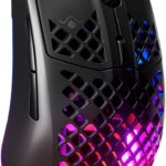 Steelseries Aerox 3 Wireless - Mouse Para Juegos Holey Rgb - Diseño Ultraligero Resistente Al Agua -