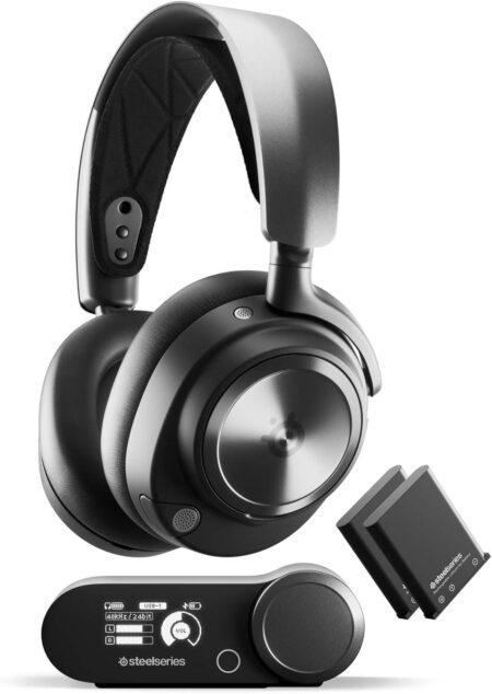 Steelseries Arctis Nova Pro - Auriculares Inalámbricos Multiplataforma Para Juegos - Pc/Playstation/Xbox/Mobile -