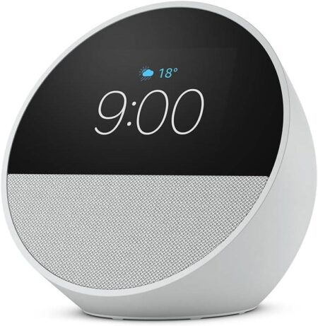 Bocina Inteligente Amazon Echo Spot 2024 2.83″/Smart Home/Asistente Personal/Blanco/B0Bfcbkxwl