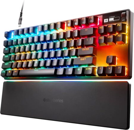 Steelseries Apex Pro Tkl 2023 Ed.- Teclado Mecánico Para Juegos Más Rápido Del Mundo -