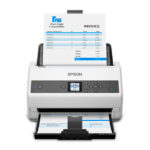SCANNER EPSON DS-970, 600X600DPI, COLOR, DUPLEX, USB 3.0, GRIS/BLANCO, B11B251201