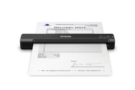 Scanner Epson Workforce Es-50, 600X600 Dpi, Color, USB, Color Negro, B11B252201