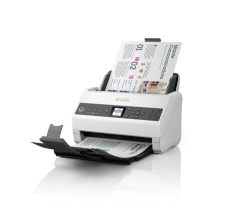 Escaner Workforce Ds-730N 600 X600Dpi 30Bits USB WiFi Ether 40Ppm