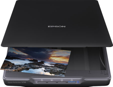 Scanner Epson Perfection V39 Ii, 4800X4800 Dpi, Color, USB 2.0, Color Negro, B11B268201