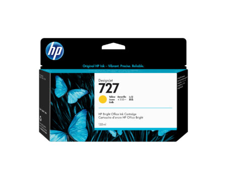 HP 727 Amarillo 130Ml Tinta Amplio Formato B3P21A